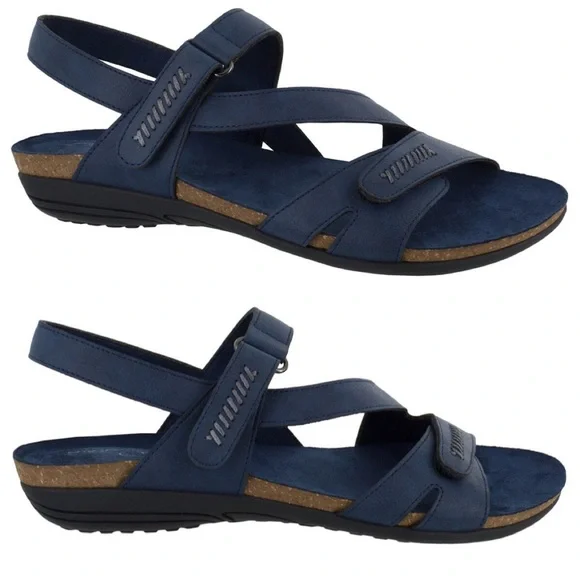 🆕Black comfy sandals by Easy Street. - Picture 6 of 6